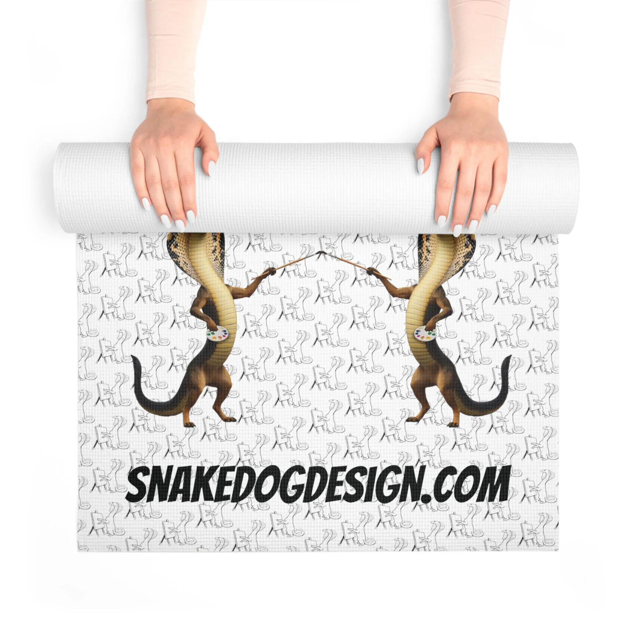 SnakeDog Foam Yoga Mat