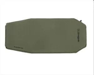 Snugpak Basecamp Ops Self Inflating Midi Mat, Air Mat with Non-Slip Bottom, Olive