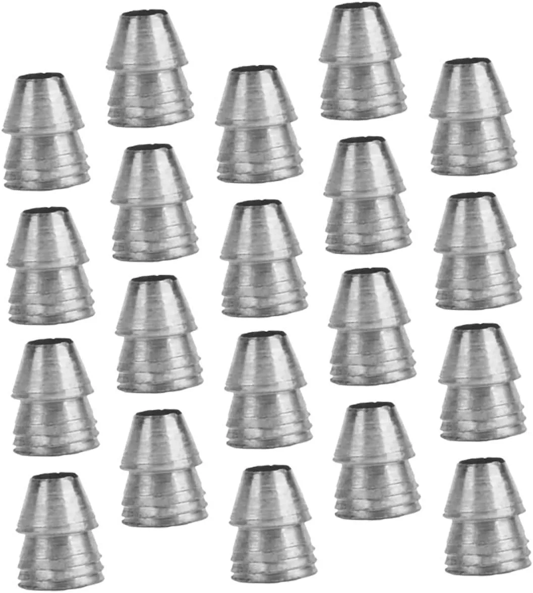 Sosoport 40pcs Iron Replacement for Hammer Handle Fixing Lightweight Taper for Axe Reinforcement and Compact for Easy Installation