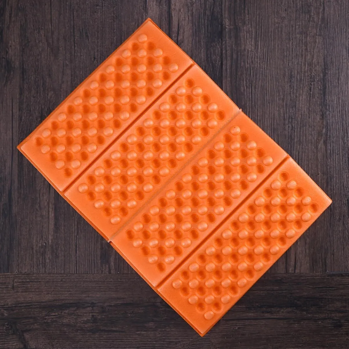 Sosoport 4pcs Waterproof Camping Seat Pads Lightweight Xpe Material Folding Mats for Backpacking Portable Picnic Pad