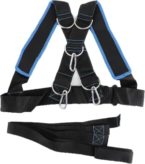 Speed Running Vest Harness, Sled Harness Tire Pulling Harness Resistance Training Speed Harness Trainer with Adjustable Padded Shoulder Strap for Speed Improvement and Strength Training