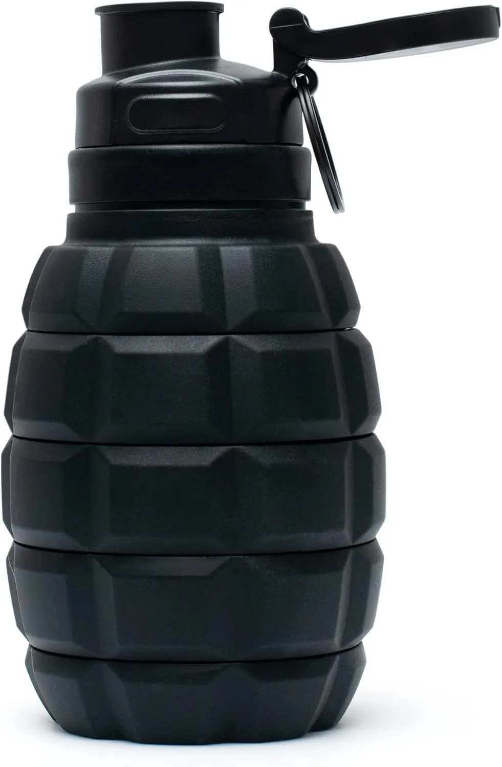 Spit Cup Spittoon for Chewing, Portable Reusable Spit Dipping Cup with Lid, Collapsible Spill Resistant Leak Proof Silicone Body Travel Spitter