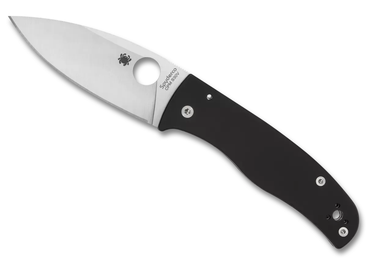 Spyderco Bodacious 3.63" Plain Edge CPM S30V Folding Pocket Knife (C263GP)