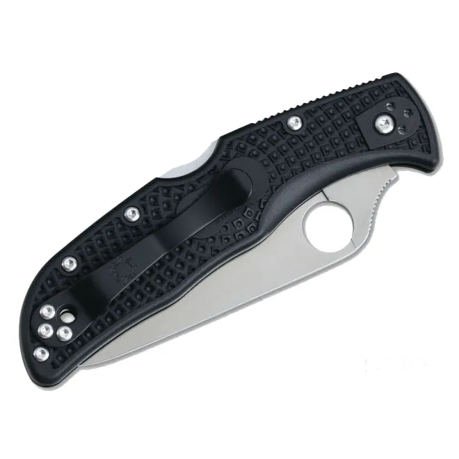 Spyderco Endela Lightweight PlainEdge Folding Knife with 3.41" VG-10 Stainless Steel Blade