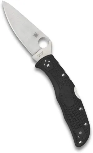 Spyderco Endela Lightweight PlainEdge Folding Knife with 3.41" VG-10 Stainless Steel Blade