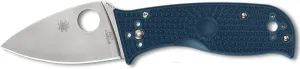 Spyderco Knives Lil Temperance 3 C69PBL3K390 Blue FRN and K390 Steel Pocket Knife