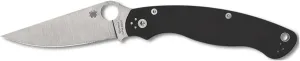 Spyderco Knives Military 2 Lockback C36GP2 S30V Stainless Black G10 Pocket Knife