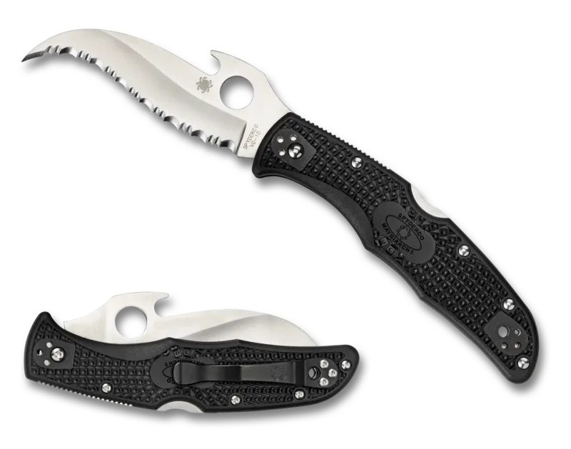 Spyderco Matriarch 2 VG-10 Steel 3.57" SpyderEdge Folding Pocket Knife (C12SBK2W)