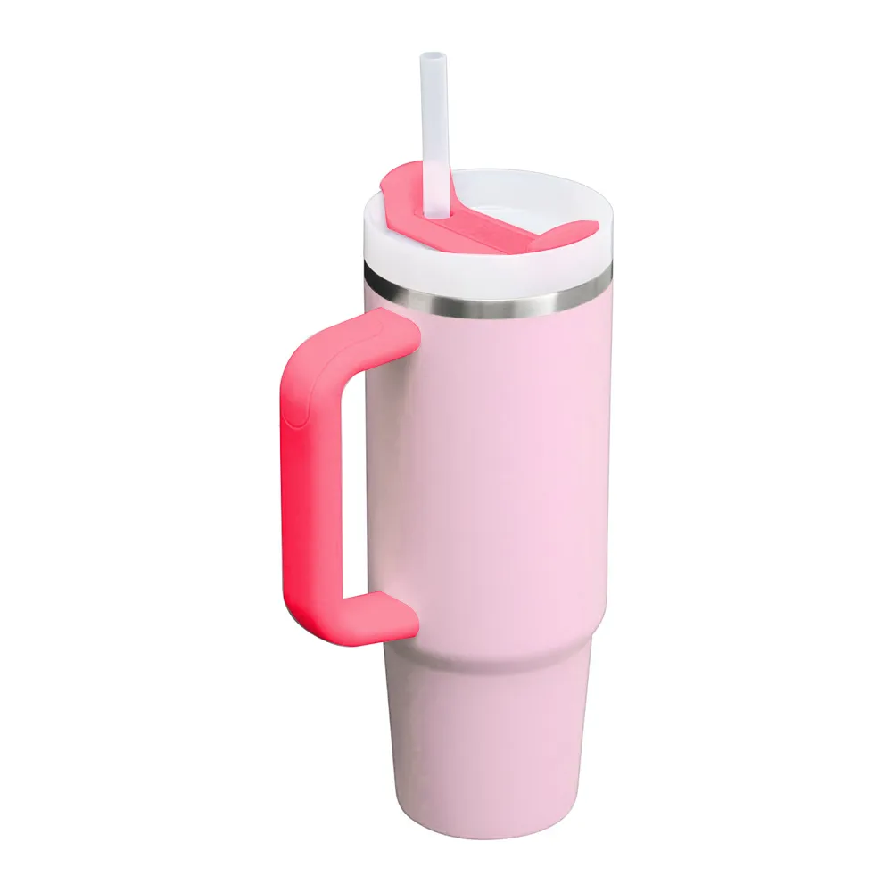 Stainless Steel Insulated Tumbler 1.18L with Lid and Straw