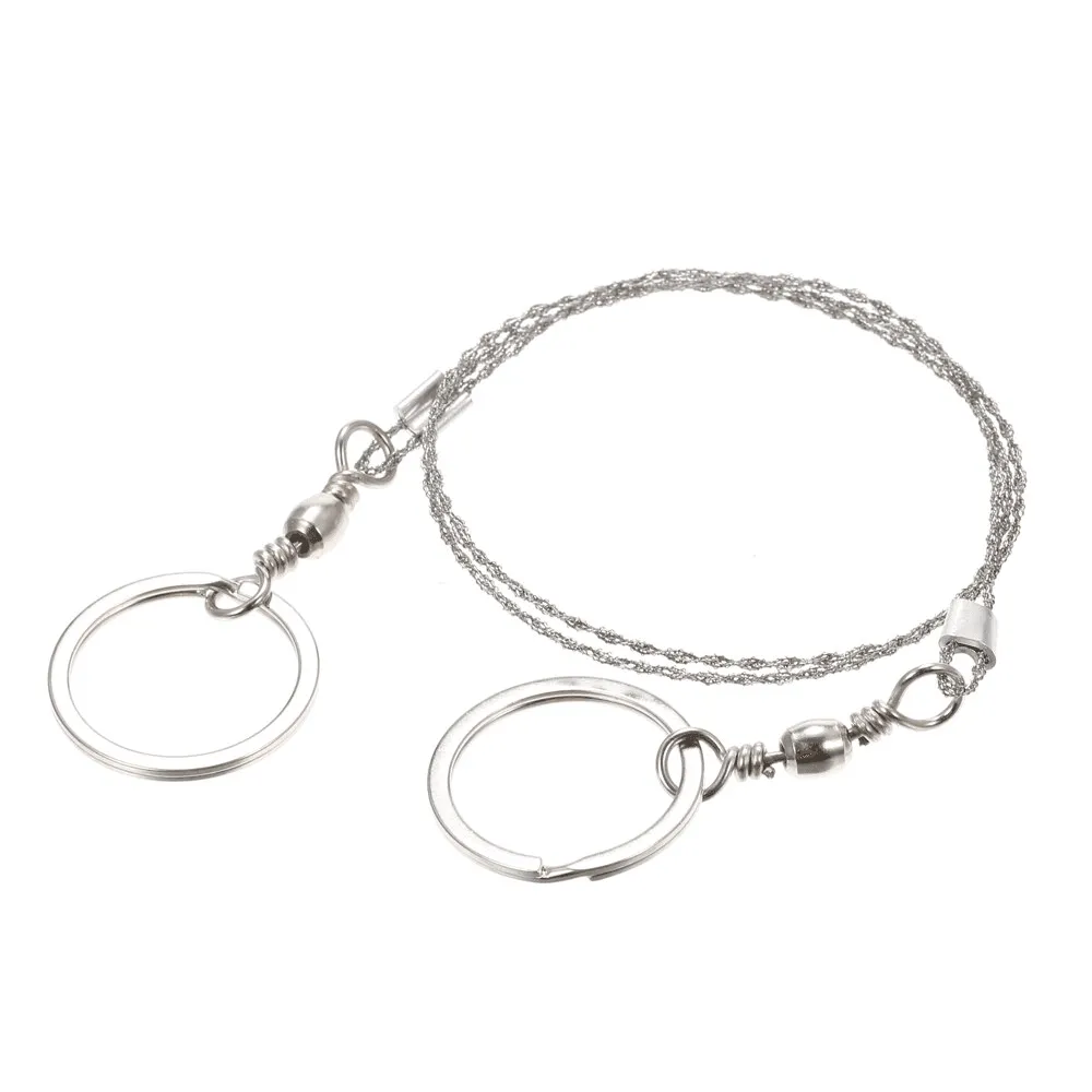 Stainless Steel Wire Saw - Camping Survival Tool