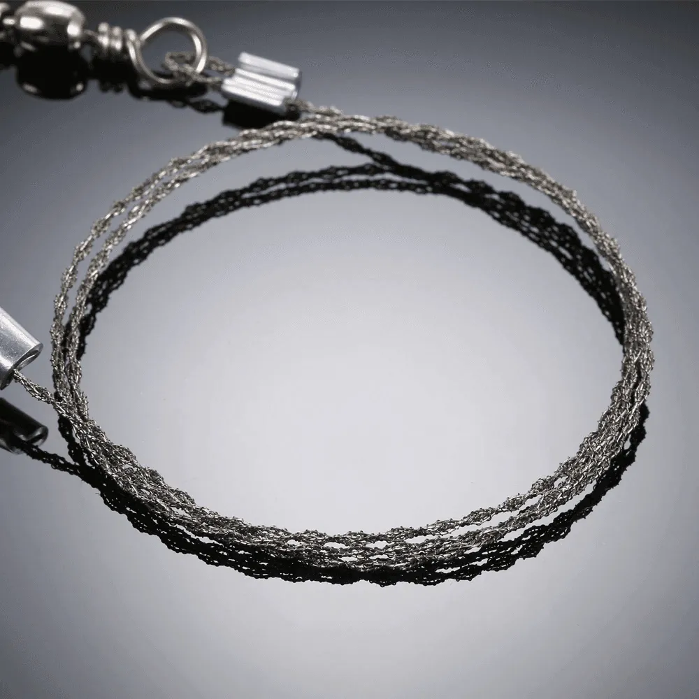 Stainless Steel Wire Saw - Camping Survival Tool