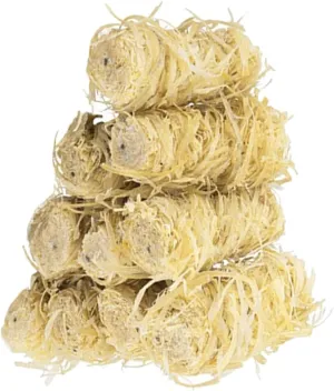 Starters 50 Natural Wooden Firelighters for Charcoal Grill Chimney Starter