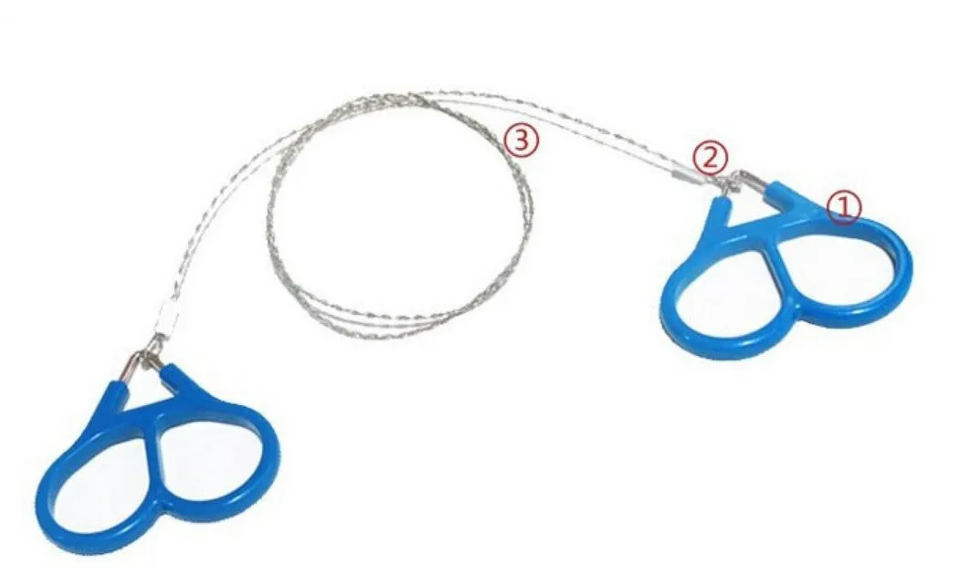 Steel Scroll Survival String Saw