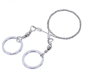 Steel Wire Saw Scroll Saw Hiking Hunting Camping Emergency Survival Tool Kit