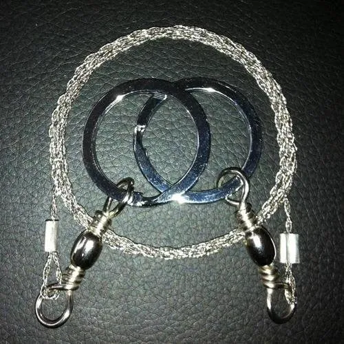 Steel Wire Saw Scroll Saw Hiking Hunting Camping Emergency Survival Tool Kit