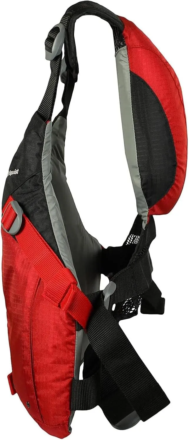Stohlquist EBB Men's Adult Life Jacket | Graded Sizing for Ultimate Fit | Zero Ride-Up - Perfect Breathability & Mobility for Recreational Rafting, and Touring Kayaking