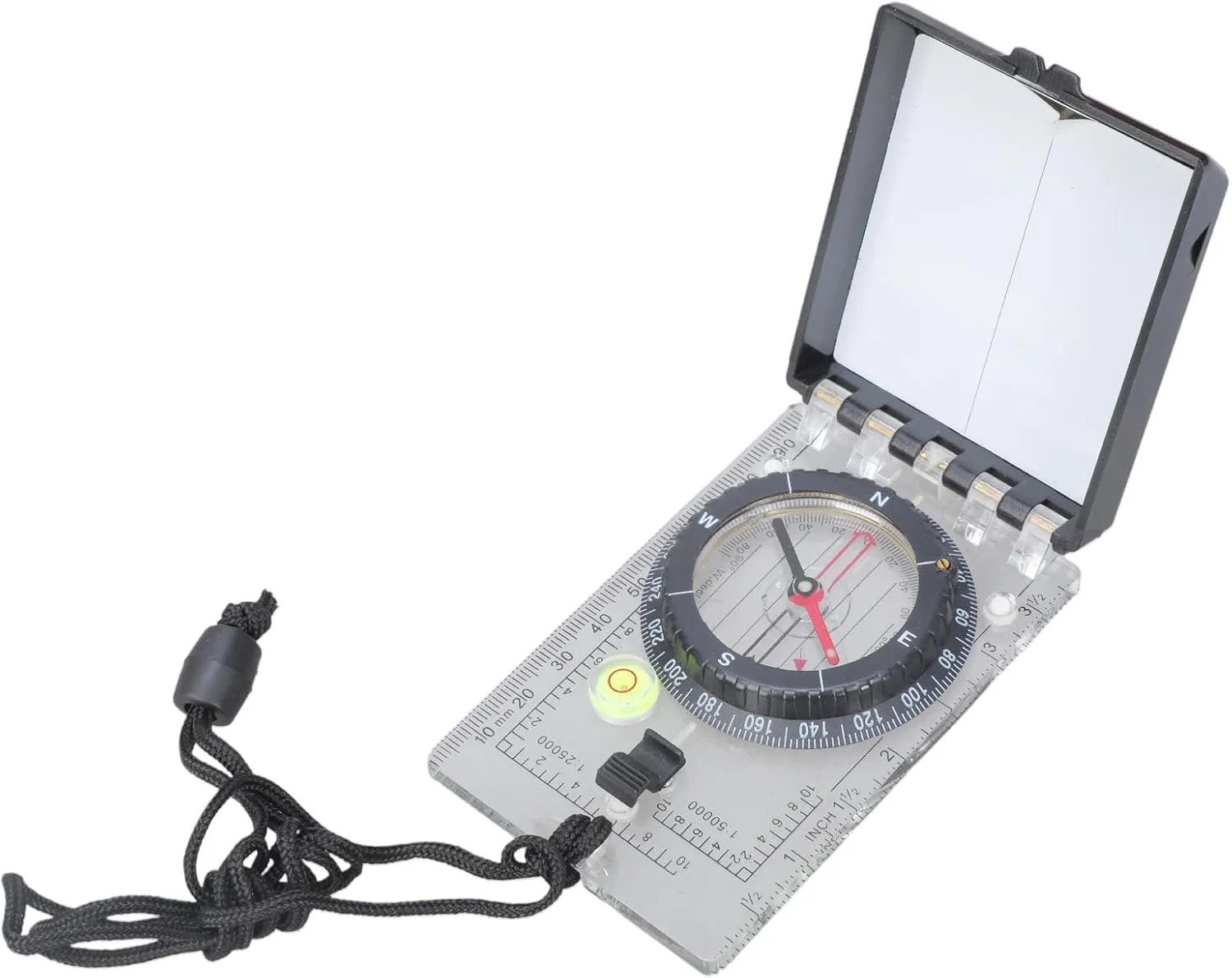 Sturdy High Accuracy Compasses with Map Scale Urgent Survival Compasses for Hiking Camping and Preparedness