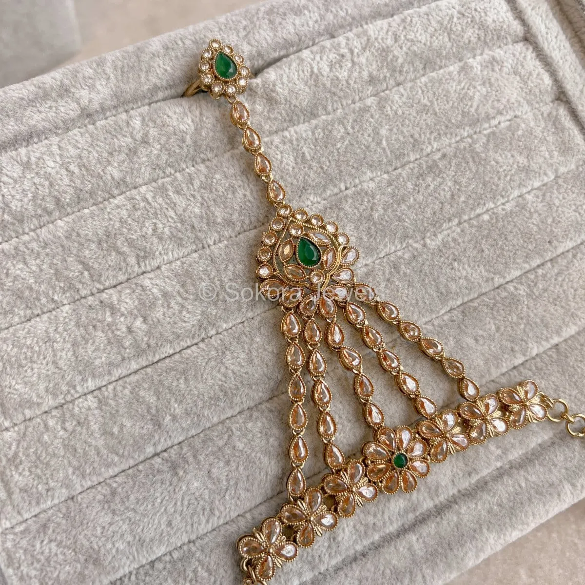 Sukhi Hand Harness - Green