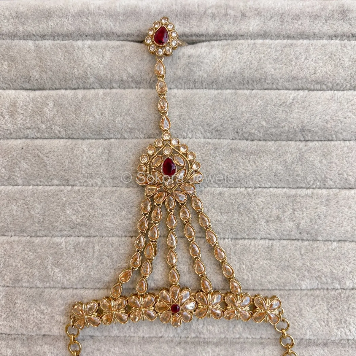 Sukhi Hand Harness - Maroon