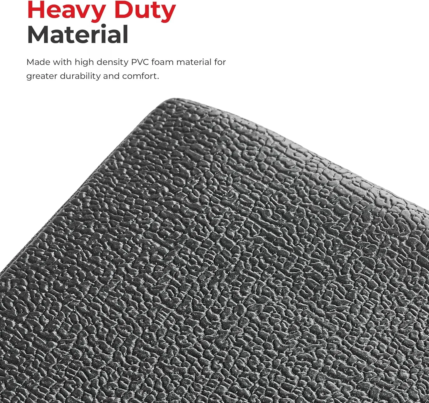 Sunny Health & Fitness Non-Slip Home Gym Mat – Workout Floor Protection Foam Pad for Treadmill, Bike, Elliptical, Yoga and Exercise Equipment or Standing Desk in 4 Size Options