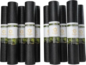 Sunshine Yoga 10-Pack Explore Yoga Mat, 68" x 24" Exercise Mat, 4mm Thick Non Slip Workout Mat, Anti-Tear Gym Mat, Bulk Yoga Mats for Home Workout or Studio
