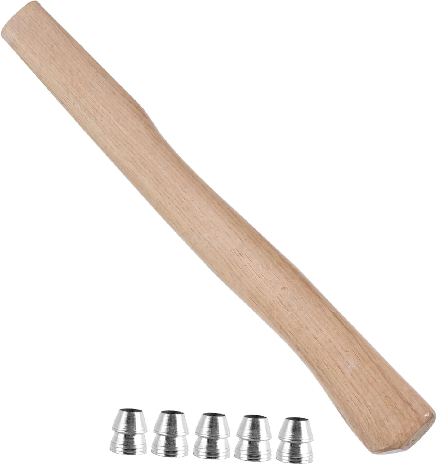 SUPVOX 1set Axe Handle Replacement Wooden Hatchet Handle with Easy to Install Woodworking Tool for Garden and Outdoor Use and Lightweight Design