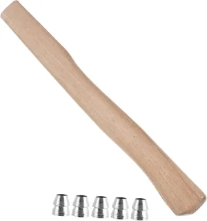 SUPVOX 1set Axe Handle Replacement Wooden Hatchet Handle with Easy to Install Woodworking Tool for Garden and Outdoor Use and Lightweight Design