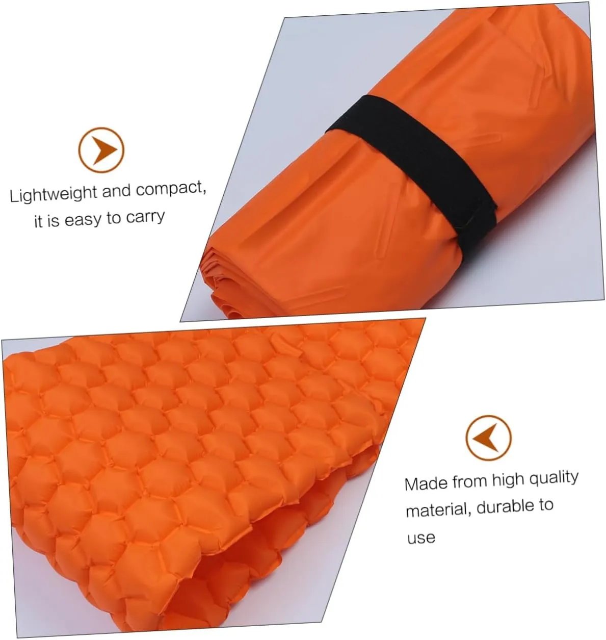 SUPVOX Family Camping Mattress Inflatable Sleep Pad for Outdoor Lightweight and Easy to Carry Waterproof and Comfortable Design