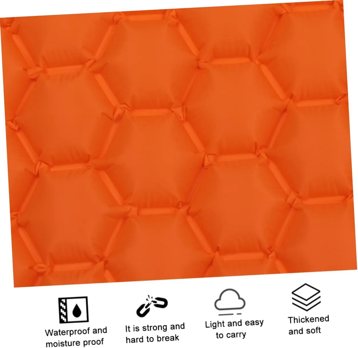 SUPVOX Family Camping Mattress Inflatable Sleep Pad for Outdoor Lightweight and Easy to Carry Waterproof and Comfortable Design