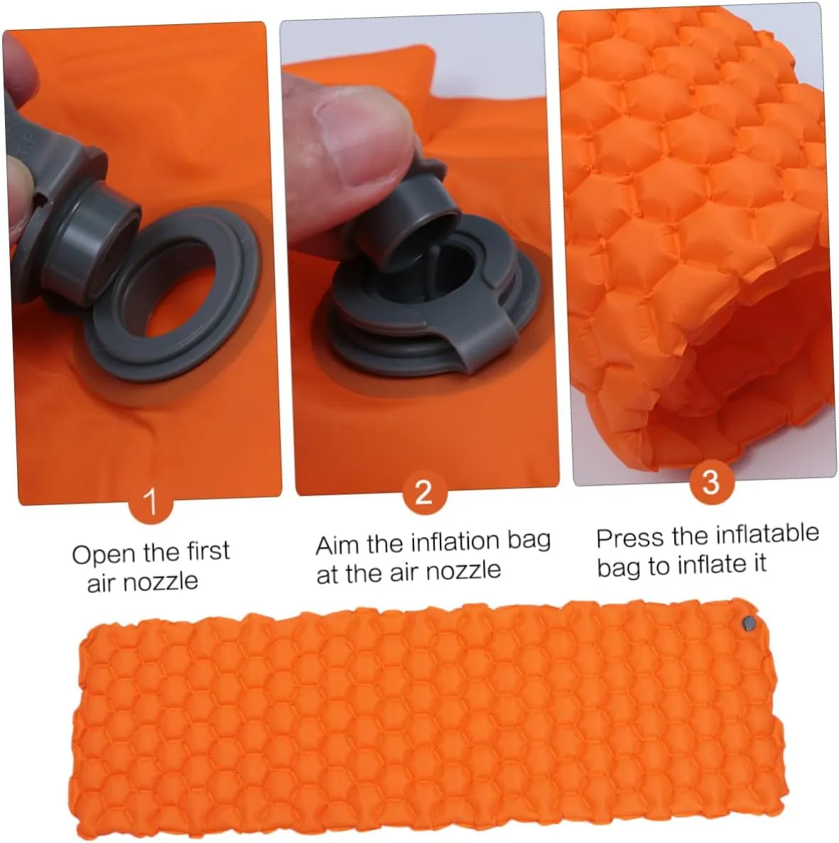 SUPVOX Family Camping Mattress Inflatable Sleep Pad for Outdoor Lightweight and Easy to Carry Waterproof and Comfortable Design