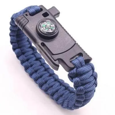 Survival Camping Bracelet - Emergency Outdoor Tool Gear
