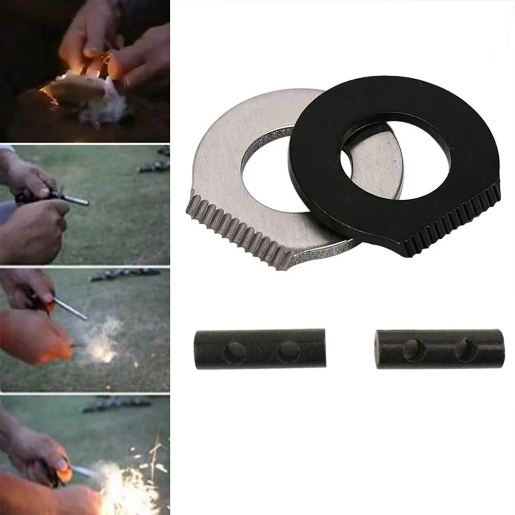Survival Camping Scraper Flint Tool