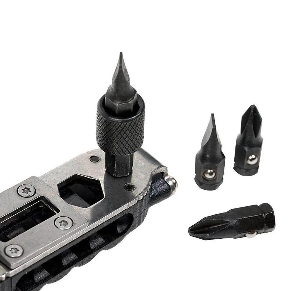 Survival Keychain Tool - Compact Multifunctional Camping Accessory