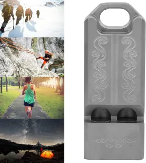 Survival Whistle Lightweight Compact Emergency Tool for Camping Hiking Training with Lanyard, Outdoor Activities