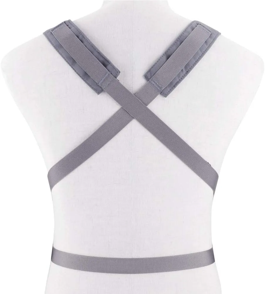 Tactical Chest Vest Rig Adjustable X Harness with 5.56 9mm Rifle Mag Pouches for Airsoft Shooting Wargame Paintball