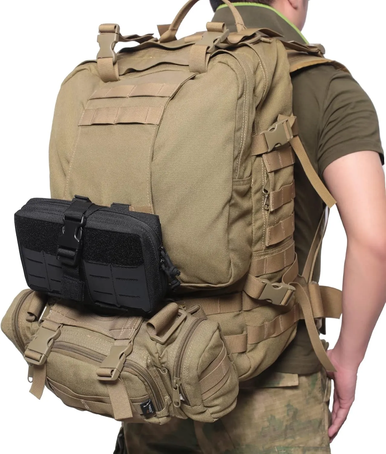 Tactical Medical Kit Accessory Bag Outdoor MOLLE Waist Bag Hunting Multi-Function Mountaineering EDC Utility Pouch Bags