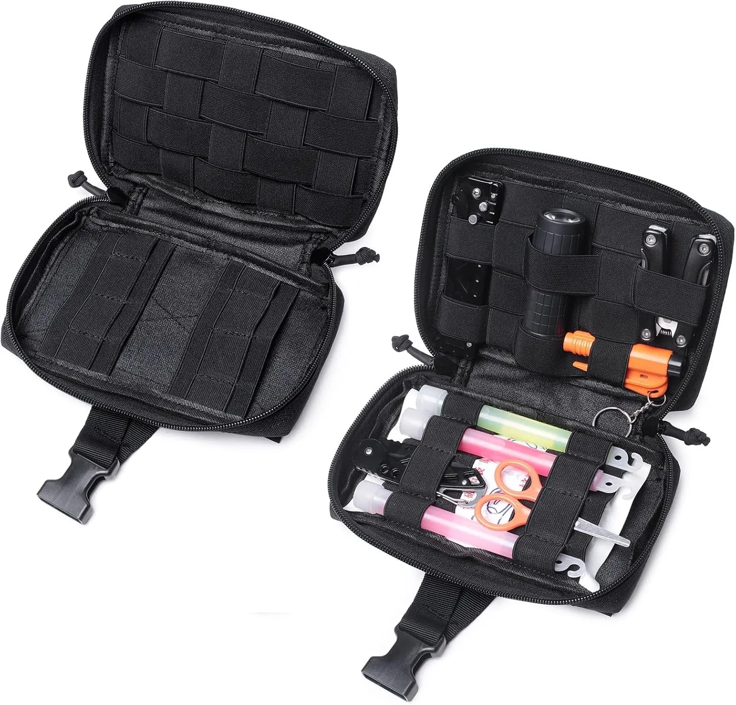 Tactical Medical Kit Accessory Bag Outdoor MOLLE Waist Bag Hunting Multi-Function Mountaineering EDC Utility Pouch Bags