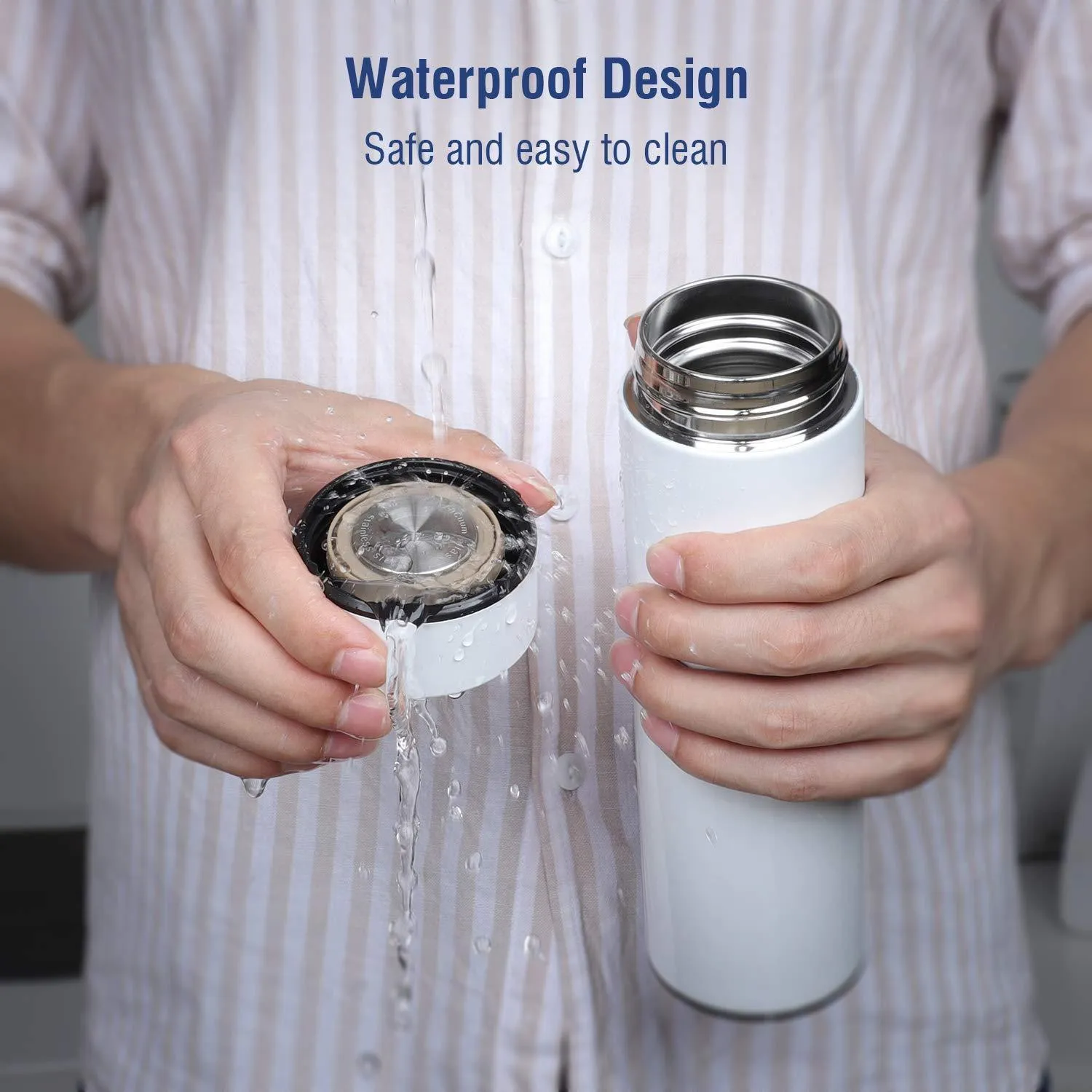 TEMPERATURE DISPLAY SMART BOTTLE