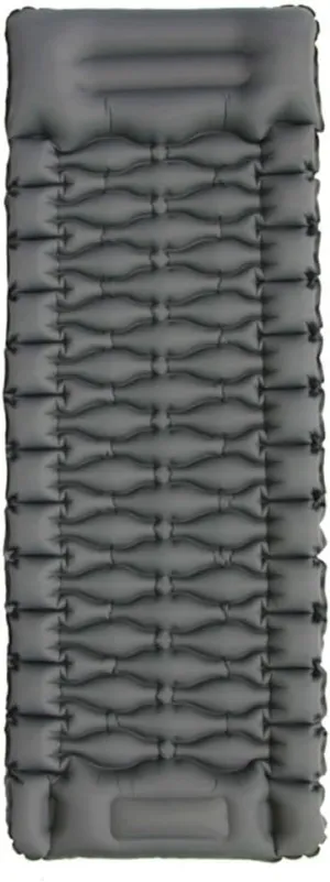 Tent Flooring,camping Bag,Waterproof Sleeping Mat with Foot Pump with Pillow for Outdoor Backpacking Hiking Portable Inflatable Mattress Camping(Gray), Grey