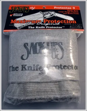 The Knife Protector 9-Knife Roll - Silicone Treated