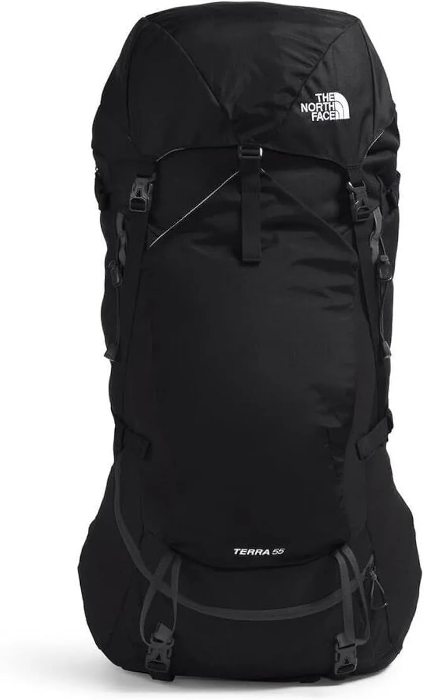 THE NORTH FACE Terra 55 Backpacking Backpack, TNF Black/Asphalt Grey-NPF, Large/X-Large