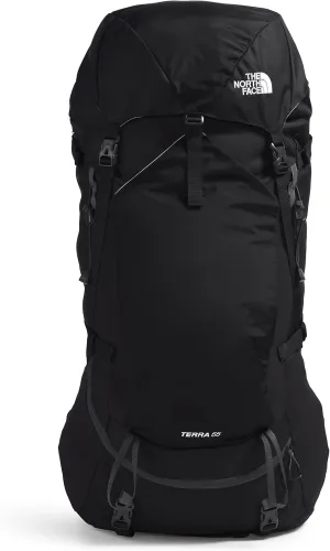 THE NORTH FACE Terra 55 Backpacking Backpack, TNF Black/Asphalt Grey, X-Large