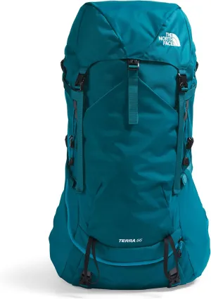 THE NORTH FACE Women's Terra 55 Backpacking Backpack, Blue Moss/Sapphire Slate, Medium/Large