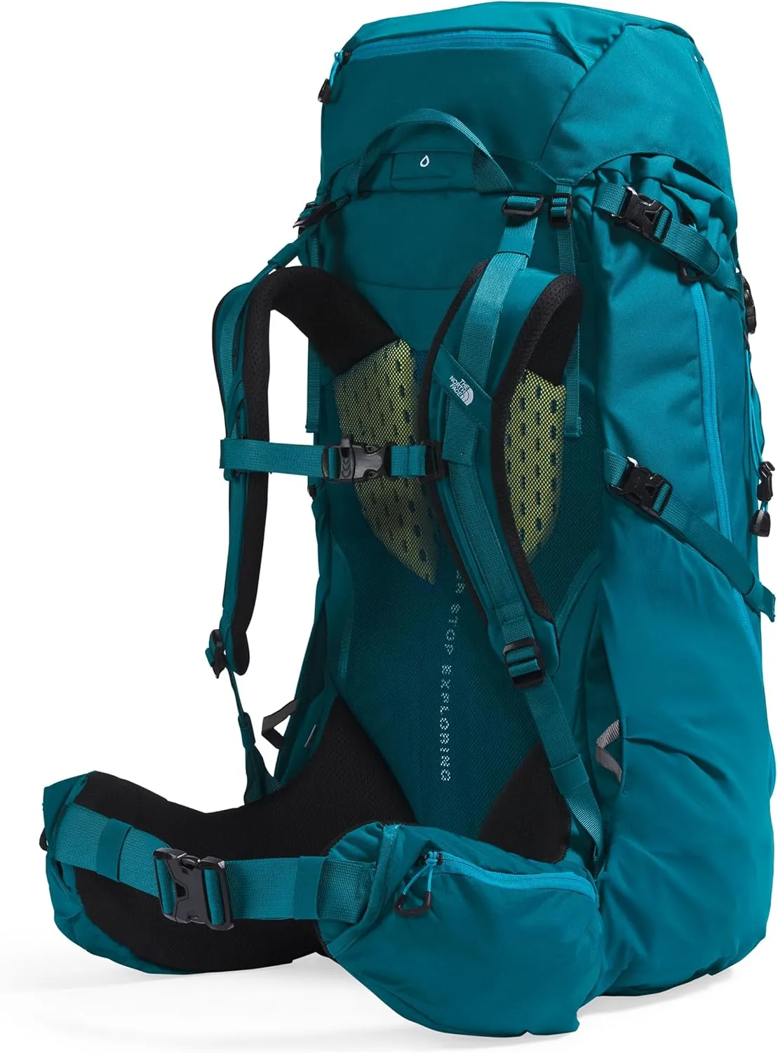 THE NORTH FACE Women's Terra 55 Backpacking Backpack, Blue Moss/Sapphire Slate, X-Small/Small