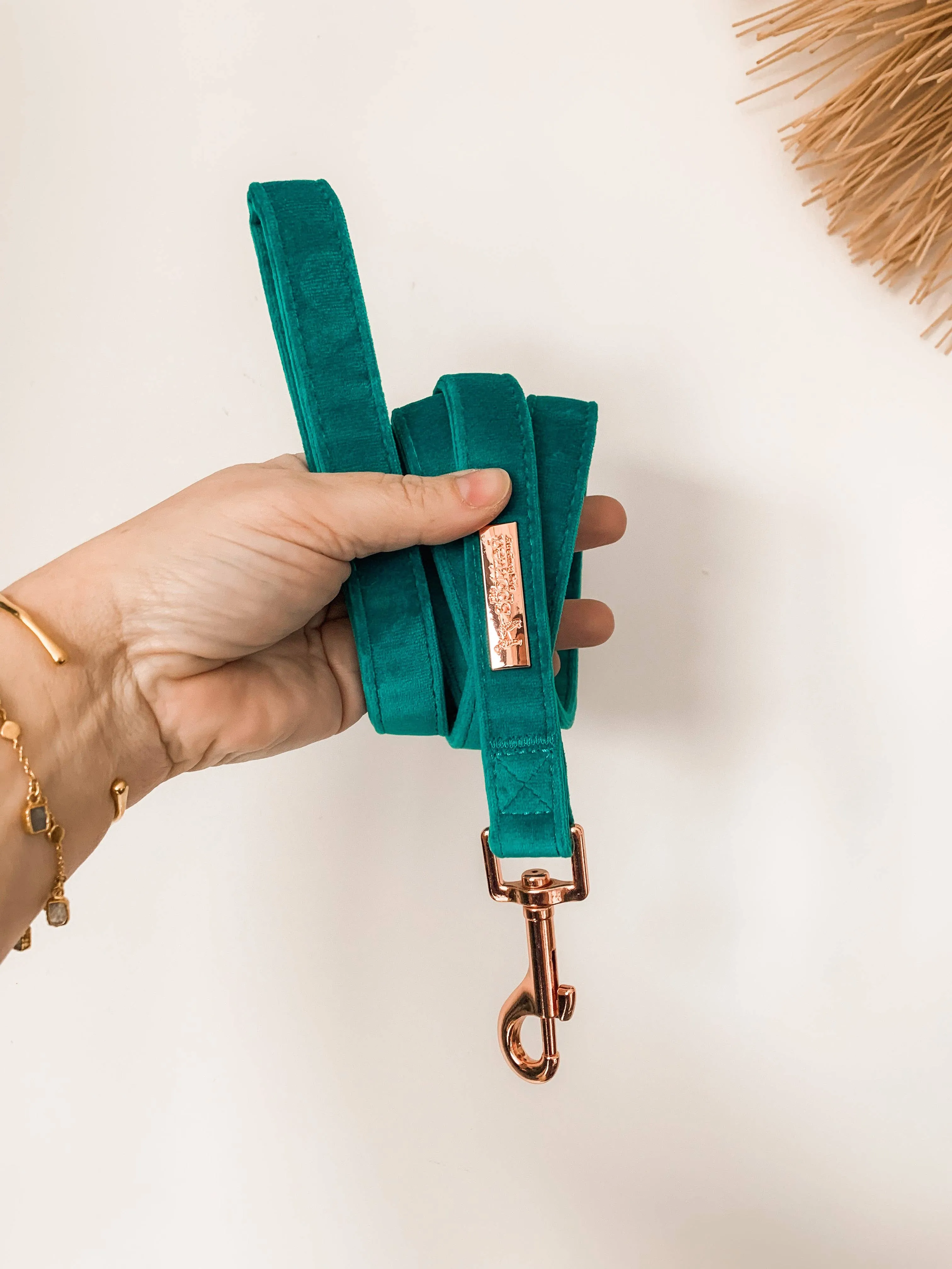 The Spotted Dog Company - Jade Velvet Harness: Small