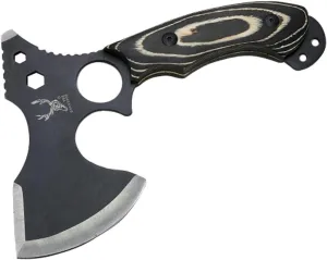 TheBoneEdge Tactical 8.5" Axe Stainless Steel Blade Wooden Handle