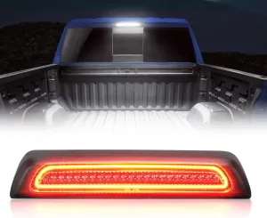 Third Brake Light Fit for 2007-2020 Tundra LED 3rd Brake Light High Mount Stop Light Cargo Lamp 3rd Brake Light Assembly Replace