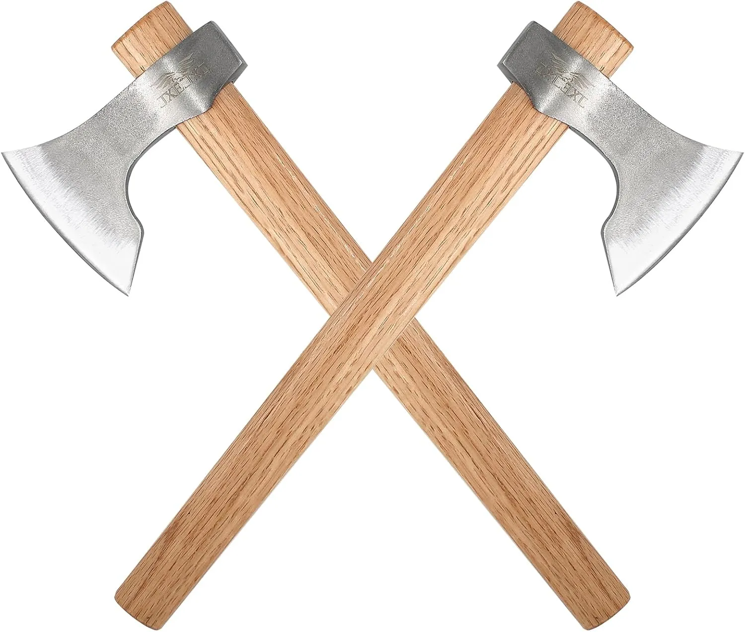 Throwing Tomahawks 2Pack - 16.5" Beech Handle - Forged Axes for Throwing and Outdoor Adventures