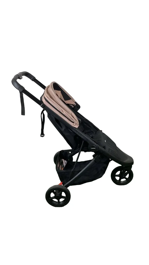 Thule Spring Stroller, 2024, Black, Misty Rose