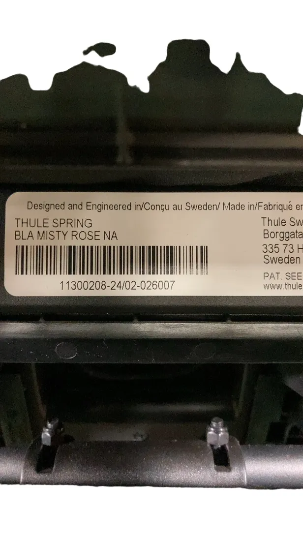Thule Spring Stroller, 2024, Black, Misty Rose